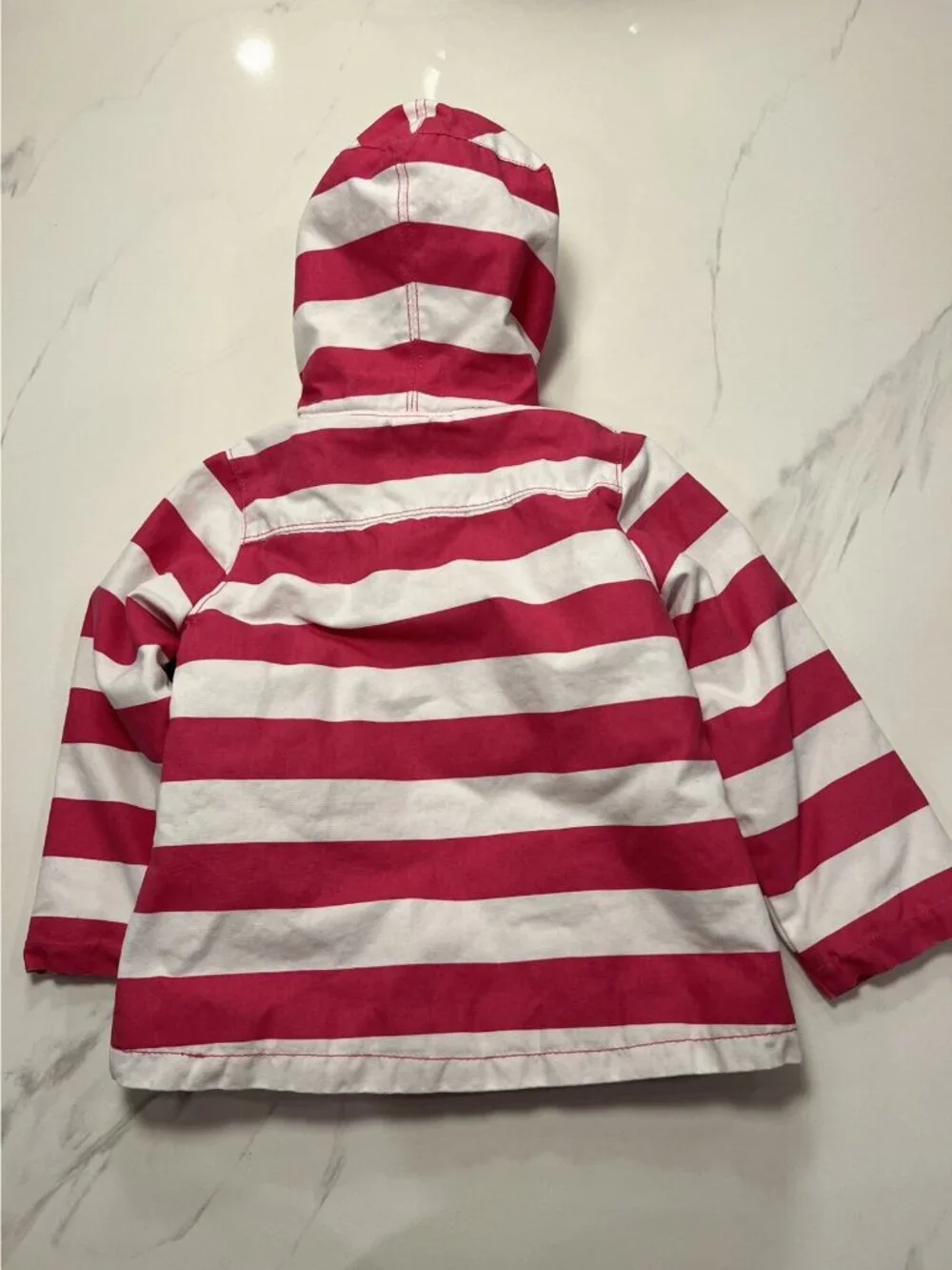 Old Navy Pink/White Striped Jacket